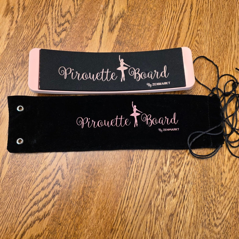 Zenmarkt Pirouette Board Ballet Turning Spin Board Pink Dancers Ice Skaters